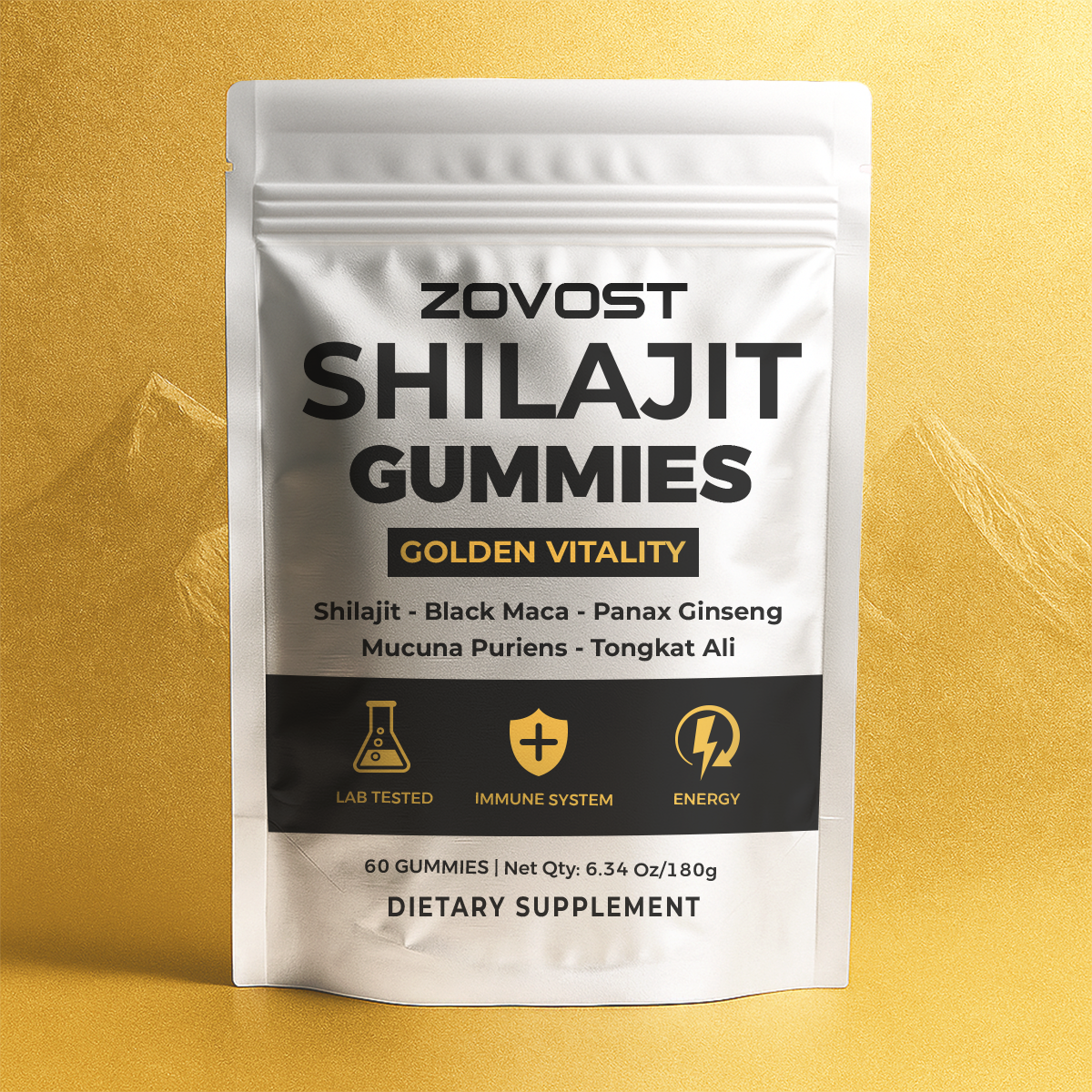 Zovost™ Hercules Shilajit Gummies